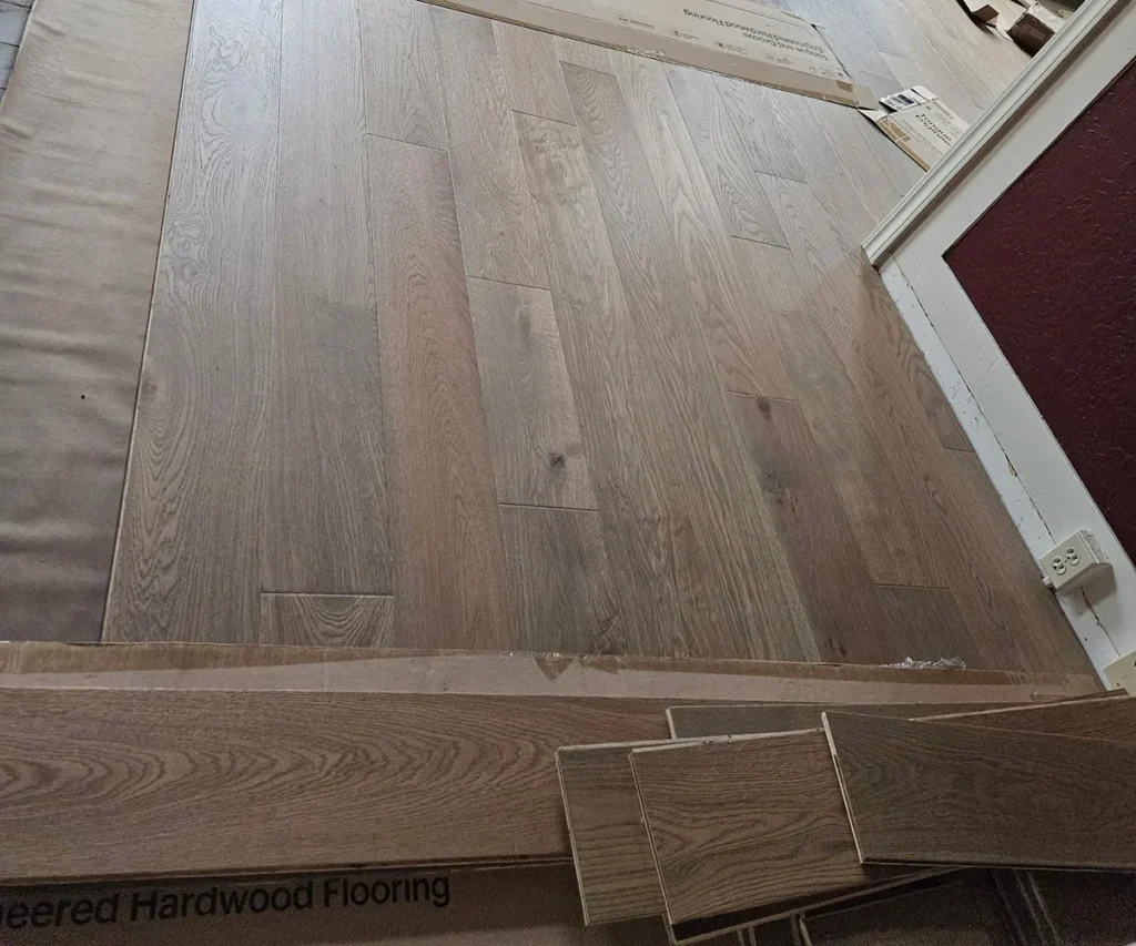 Vinyl Plank Flooring Installation